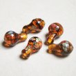 画像2: 17x10 Tortoise millefiori drop beads (2)