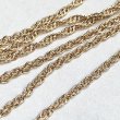 画像2: 10K GP 2.8mm rope chain (2)