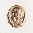 画像2: 35x29 Child brass cameo (2)