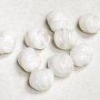 画像2: 2pcs 10~11mm "White/Clear" swirl beads (2)