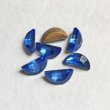 画像4: 2pcs 10x5 Half Moon rhinestone (4)