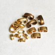 画像2: 4pcs 6.5x2.4 brass ribbed connector (2)