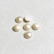 画像1: 5pcs 8mm Off-WHite pearl cabochon (1)