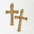 画像1: 24x43.5 floral cross charm (1)