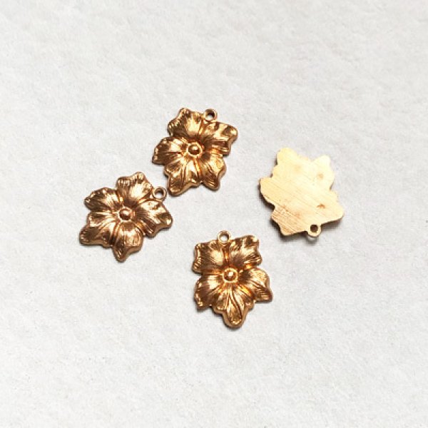 画像1: 13x10 flower charm (1)