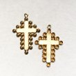 画像1: 34x23 cross multi setting charm (1)