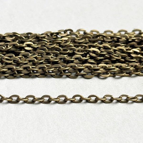 画像1: AB 4x3 flat cable chain (1)