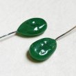 画像3: 18×12 Dark Jade baroque drop pin (3)