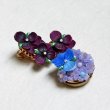 画像6: 10pcs 6mm plastic 4-petal flower (6)