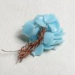 画像4: Black Bird glass on wire pin (4)