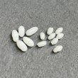 画像5: 20pcs 3x5~6 baroque rice "White Alabaster" (5)