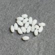 画像2: 20pcs 3x5~6 baroque rice "White Alabaster" (2)