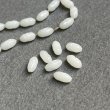 画像1: 10pcs 4.5x 8~10 baroque rice "White Alabaster" (1)