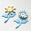 画像1: enameled flower & stem set (1)