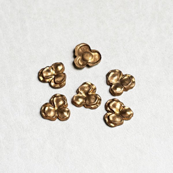 画像1: 9x8.5 tiny pansy stamping (1)