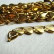 画像2: brass 6×8mm heart link chain  (2)