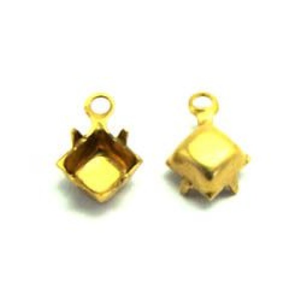 画像1: 2pcs 5mm SQ CB setting 1R (1)