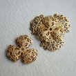 画像3: brass 25mm clover filigree (3)