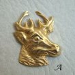 画像2: brass Stag head stamping (2)