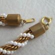 画像3: brass chain & pearl twisted finding (3)