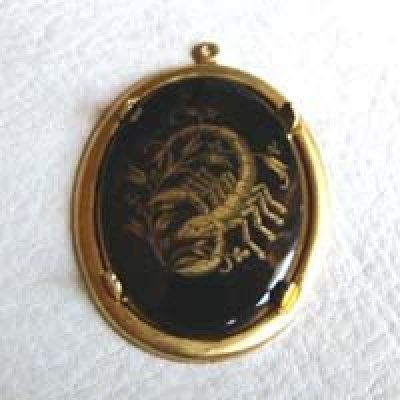 画像1: 40×30 oval OB pendant setting