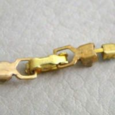 画像2: brass Fold Over clasp 