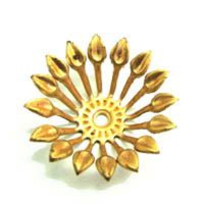 画像1: brass flower finding