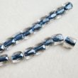 画像2: 5pcs 6.5mm Navy line Crystal beads (2)