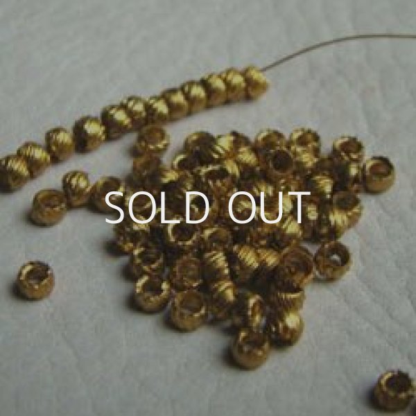 画像1: 10pcs brass antique beads 3mm  (1)