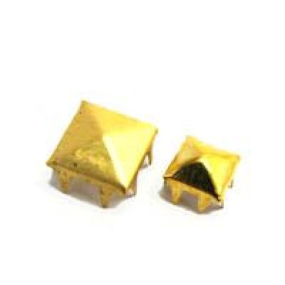 画像1: 4pcs GP 9mm pyramid studs