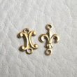 画像2: 2pcs Fleur De Lis connector (2)