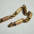 画像2: brass twist oval & tube link chain (2)