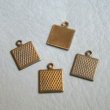 画像1: brass 9mm SQ tag (1)