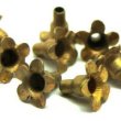 画像2: 10pcs M.Haskell brass petite flower (2)