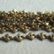 画像1: brass Fancy dia lnik chain  (1)