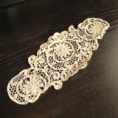 画像1: vintage lace applique