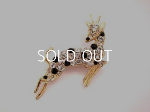 画像3: DEER brooch finding (3)