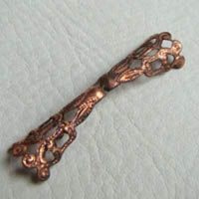 画像2: copper filigree cone cap 