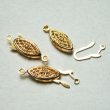 画像1: 18K GP filigree clasp (1)