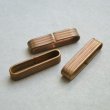 画像1: 25x5.5 brass ribbed connector (1)