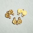 画像1: 2pcs brass 2-flowers 2 to1 connector (1)